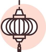 Light ceiling lamp, icon, vector on white background.