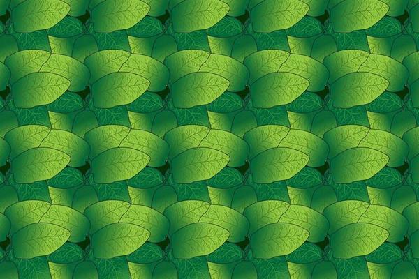 The picture shows a green bunch of leaves repeating, it is intended for background, wallpaper, postcards, clothes and fabric printing and you can use it in different cases.
