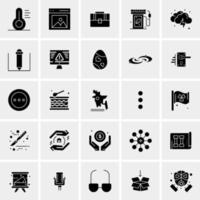 25 Universal Business Icons Vector Creative Icon Illustration to use in web and Mobile Related project