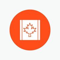 Canada Flag Leaf vector
