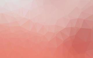 Light Red vector blurry triangle template.