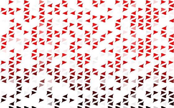 Light Red vector texture in triangular style.
