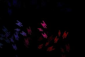 Dark Blue, Red vector backdrop with long lines.