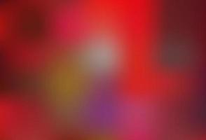 Light Red vector glossy bokeh pattern.