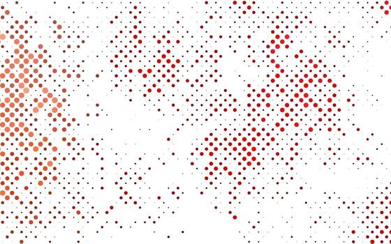 Light Red vector background with bubbles.