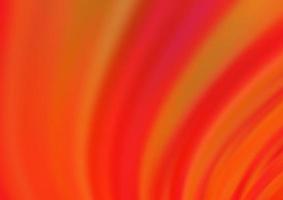 Light Orange vector background with bent lines.