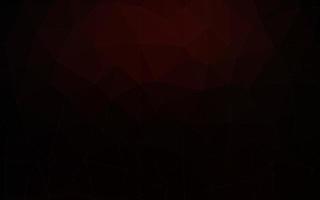 Dark Red vector polygon abstract layout.