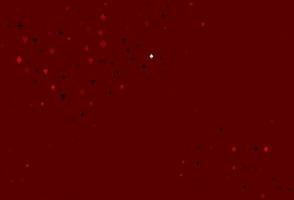 Light Red vector pattern with symbol of cards.
