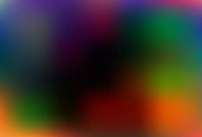 Dark Multicolor, Rainbow vector abstract bokeh pattern.