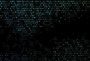 Dark blue, green vector pattern with symbol of cards.