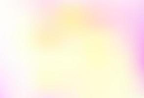 Light Pink, Yellow vector blurred bright background.