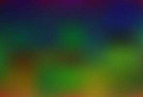 Dark Multicolor, Rainbow vector glossy abstract background.