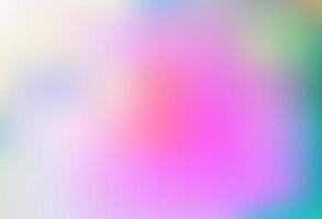 Light Multicolor, Rainbow vector blurred and colored background.