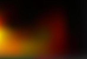 Dark Orange vector abstract bokeh pattern.