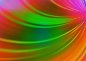 Light Multicolor, Rainbow vector abstract blurred template.
