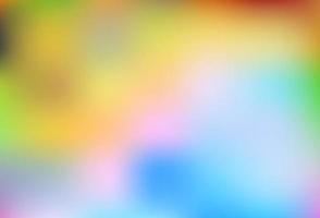 Light Multicolor, Rainbow vector blurred bright background.