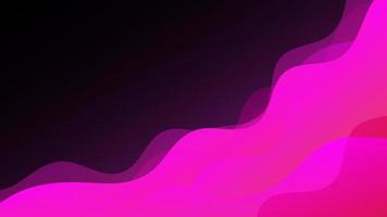 Abstract background wave gradient black pink modern elegant photo