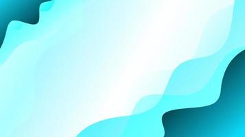 Abstract background wave gradient blue tosca modern elegant photo