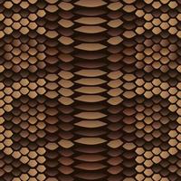 Seamless Pattern of Snake Skin vector