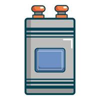 Oil Industrial equipment icon, cartoon style vector