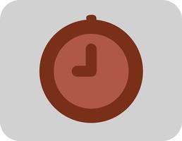 Industrial time, icon, vector on white background.