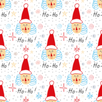 Natale modello con Santa Claus png