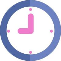 Banking clock, icon, vector on white background.