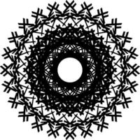 Mandala design elements vector abstract