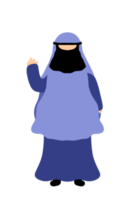 personagem menina hijab muslimah png