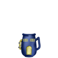 Aesthetic House Teapot png