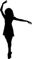 Silhouette woman vector for websites, printing, graphics design