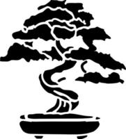 Tree silhouette vector for the website, for printing. Vector graphics.