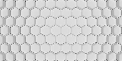 hexagon abstract background modern hexagon scene Honeycomb pattern background 3D illustration photo