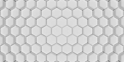 hexagon abstract background modern hexagon scene Honeycomb pattern background 3D illustration photo