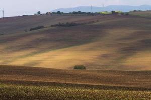 Autumn Landscape  in a Moravian Fields photo