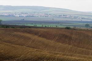 Autumn Landscape  in a Moravian Fields photo