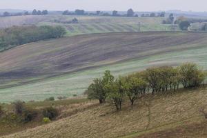 Autumn Landscape  in a Moravian Fields photo