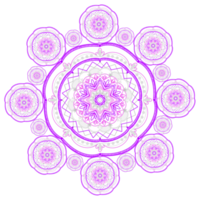 dessin de mandala violet png