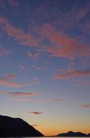 Red Clouds on the Inside Passage photo