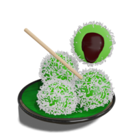 klepon de comida indonesia, postre saludable, fresco y dulce de indonesia png