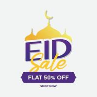 Sale sticker, tag or label for Eid Mubarak celebration, Sale flyer or template for Eid Mubarak celebration, discount, ied mubarak, ramadan kareem, eps 10 vector