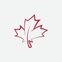 Maple leaf logo, Red maple leaf, Canada symbol, Red Canadian Maple LeafMaple leaf logo template vector icon illustration, Maple leaf vector illustration, Red maple, Canada symbol