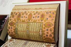 Holy Book Quran with open pages