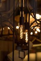 Decorative  style filament light bulbs photo