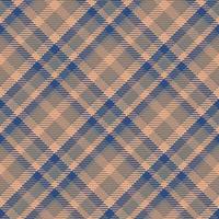 Seamless pattern of scottish tartan plaid. Repeatable background with check fabric texture. Vector backdrop striped textile print.