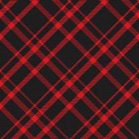 Seamless pattern of scottish tartan plaid. Repeatable background with check fabric texture. Vector backdrop striped textile print.