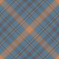 Seamless pattern of scottish tartan plaid. Repeatable background with check fabric texture. Vector backdrop striped textile print.