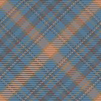 Seamless pattern of scottish tartan plaid. Repeatable background with check fabric texture. Vector backdrop striped textile print.