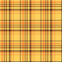 Plaid seamless pattern. Vector background of textile ornament. Flat fabric design.