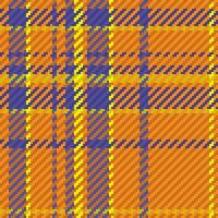 Seamless pattern of scottish tartan plaid. Repeatable background with check fabric texture. Vector backdrop striped textile print.